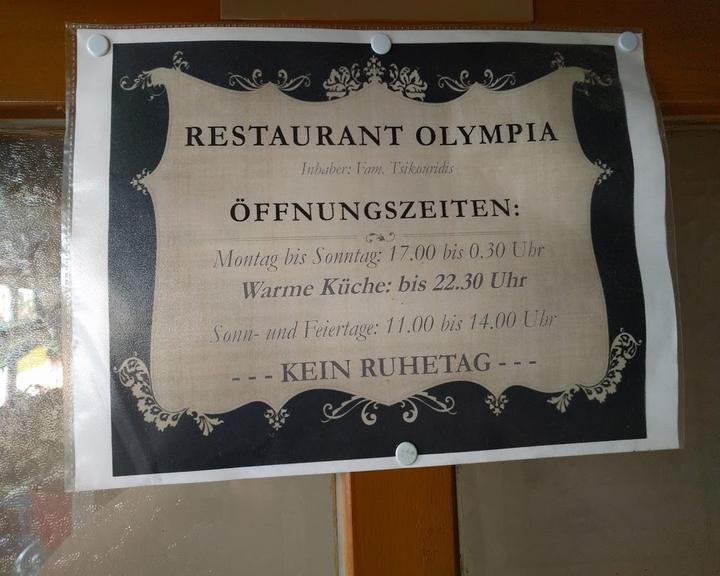 Restaurant Olympia